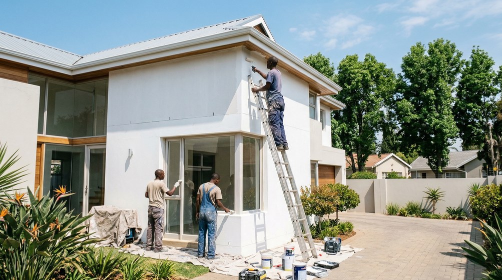 Professional painters working in Sunningdale, Cape Town Southern Suburbs